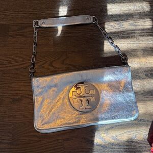 Tory Burch  Clutch bag Silver